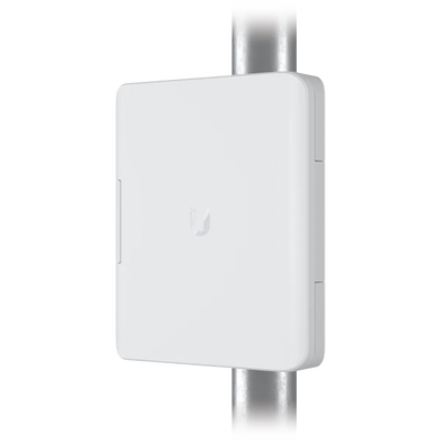 UBIQUITI - Ubiquiti Fiber Outdoor Terminal Box para Exterior Resistente a la Intemperie para Protección de Dispositivos Fiber, Apta para Montaje en Poste