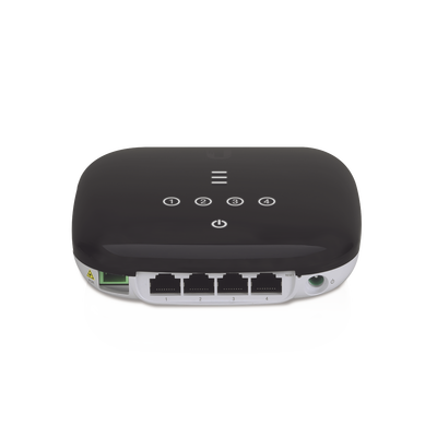 UBIQUITI - UFiber WiFi 802.11n GPON ONU, Unidad de red óptica con 1 puerto WAN GPON (SC/APC) + 4 puertos LAN Gigabit Ethernet