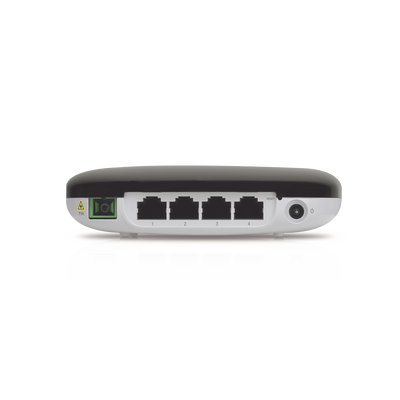 UBIQUITI - UFiber WiFi 802.11n GPON ONU, Unidad de red óptica con 1 puerto WAN GPON (SC/APC) + 4 puertos LAN Gigabit Ethernet