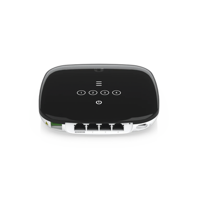 UBIQUITI - UFiber WiFi 6 GPON CPE con WiFi 802.11ax + 4 puertos GbE LAN y 1 puerto GPON WAN