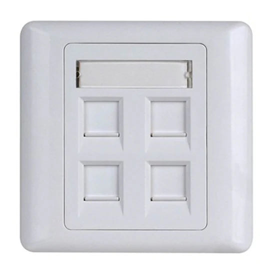 UGREEN - Wall Plate Four Ports
