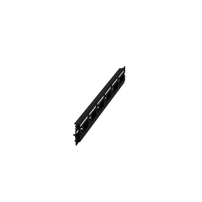 PANDUIT - Panel de Parcheo Modular Mini-Com (Sin Conectores), Ultimate IDÆ, Plano, Sin Blindaje, Con Etiqueta y Cubierta, de 24 Puertos, 1UR