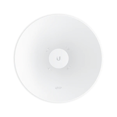 UBIQUITI - UISP Dish – Antena Direccional Tipo Plato de 30 dBi de Ganancia, Banda de Frecuencia de 5150 a 6875 MHz