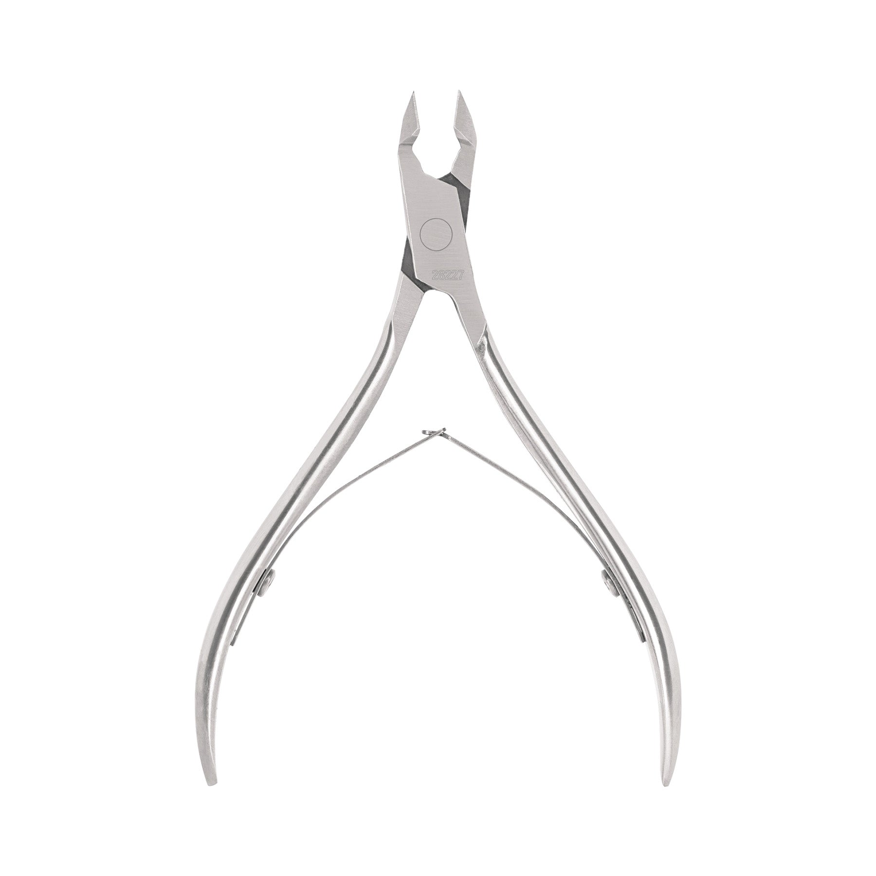 Alicate para manicure 4' cabeza recta, punta mediana, PRETUL
