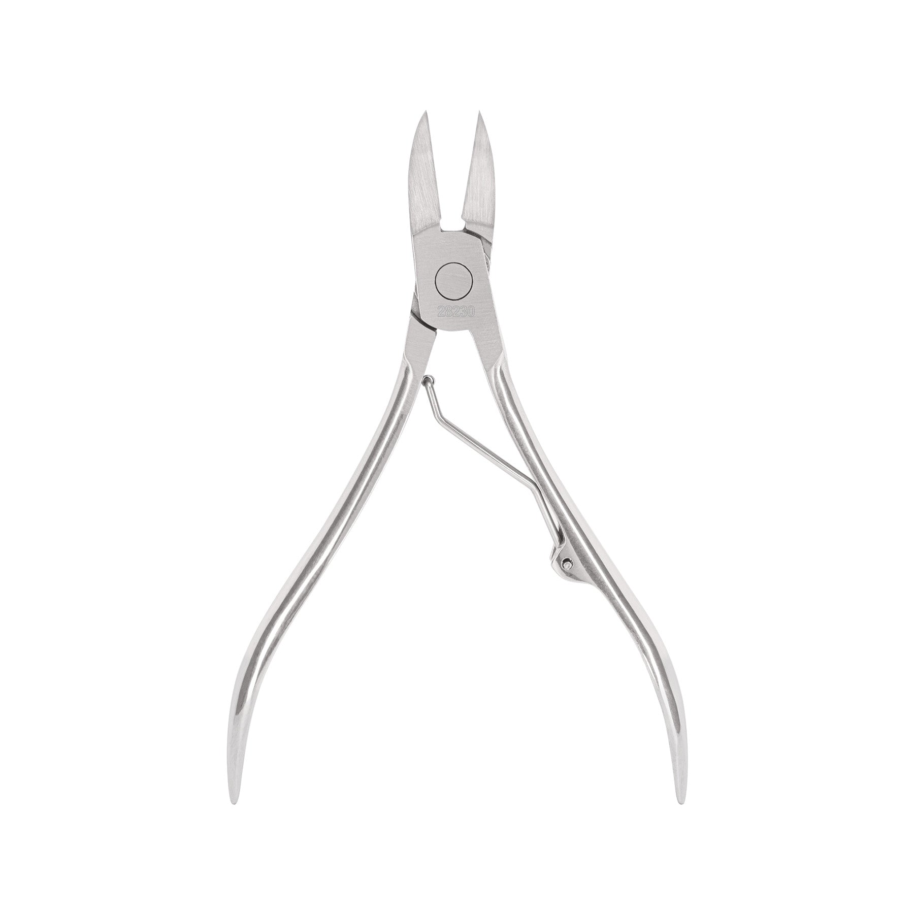 Alicate para pedicure 4-3/4', cabeza curva, extrafina,PRETUL