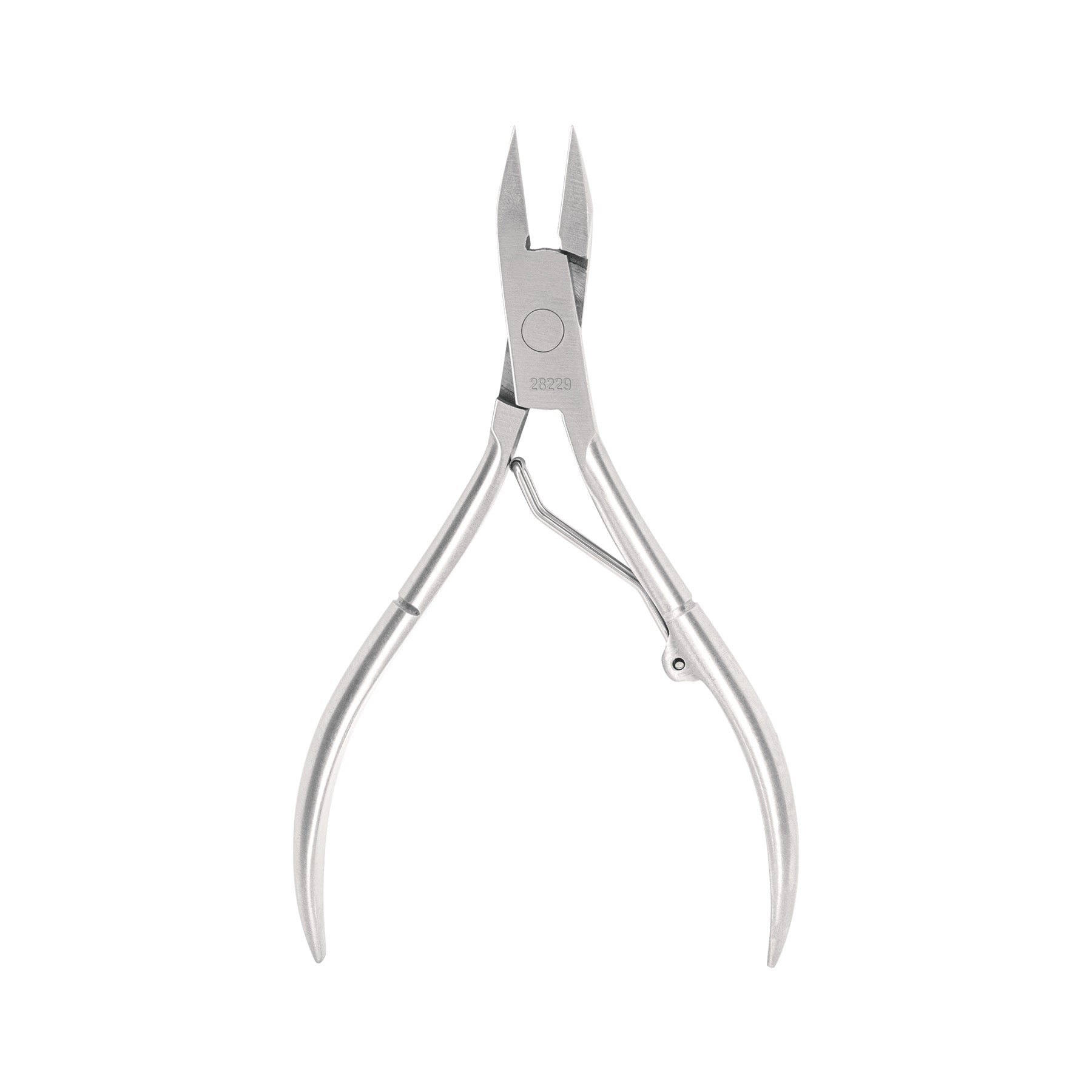 Alicate para pedicure 5' cabeza plana punta extrafina,PRETUL