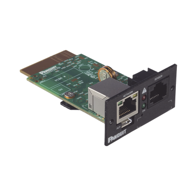 PANDUIT - Tarjeta de Red Para Control y Administración Remota, Con Puerto 10/100/1000 BaseT y WiFi, Compatible con UPS de Panduit