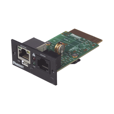 PANDUIT - Tarjeta de Red Para Control y Administración Remota, Con Puerto 10/100/1000 BaseT y WiFi, Compatible con UPS de Panduit