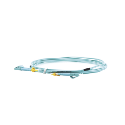 UBIQUITI - Jumper de Fibra Óptica Multimodo LC-LC duplex 10 G, 50/125 OM3, Color Aqua, 3 Metros
