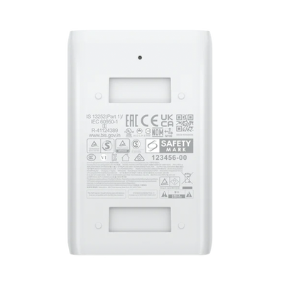 UBIQUITI - Adaptador PoE Ubiquiti (48 VDC, 0.65A) puerto Gigabit, ideal para equipos UniFi