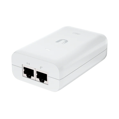 UBIQUITI - Adaptador PoE Ubiquiti (48 VDC, 0.65A) puerto Gigabit, ideal para equipos UniFi