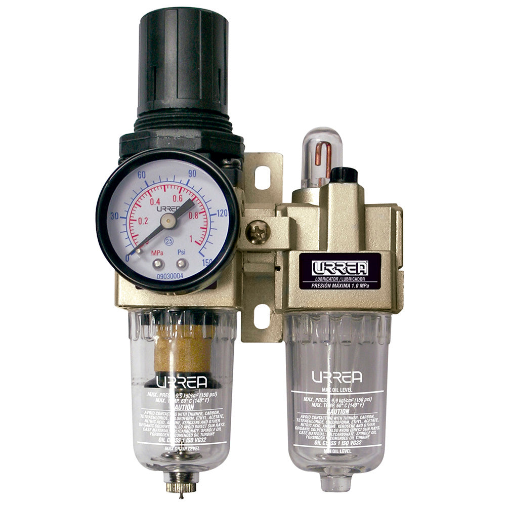 Urrea - Filtro reg-lubri aire 3-8 inNPT