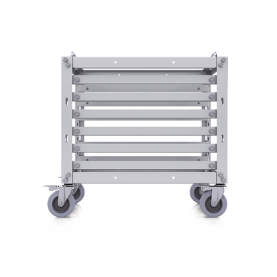 UBIQUITI - Rack Abierto 6U Compacto y Apilable sin Herramientas para Equipos UniFi, Ensamblaje Toolless, Ruedas con Seguro y Expansión a 12U con Kit de Apilado
