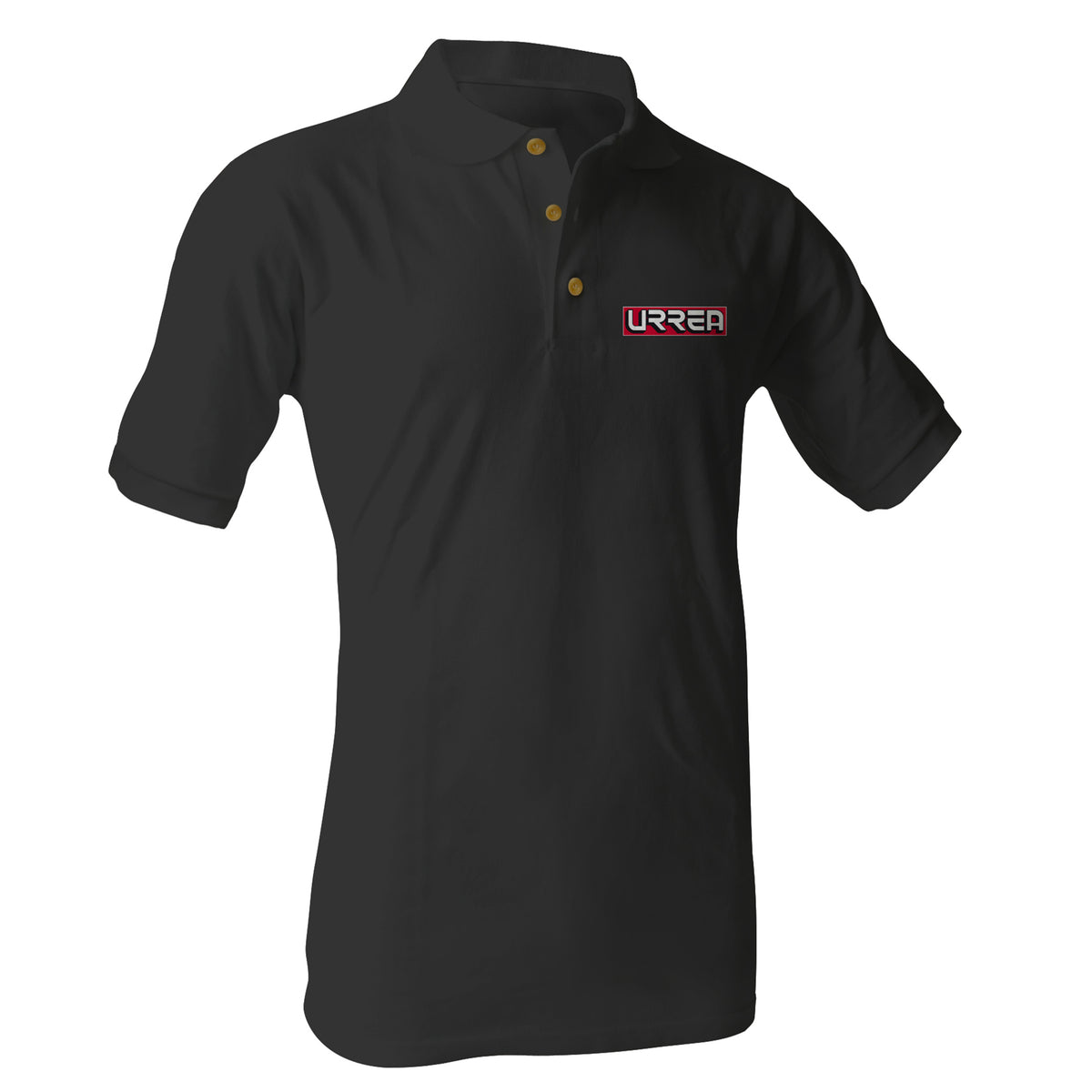 Urrea - Playera polo negra M