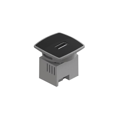 THORSMAN - Caja Mini USB Charger, Color Negro 1 Puerto USB