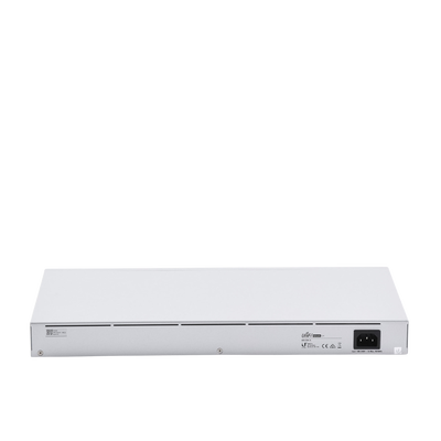 UBIQUITI - UniFi Switch USW-24, Capa 2 de 24 puertos 10/100/1000 Mbps + 2 puertos 1G SFP, pantalla informativa