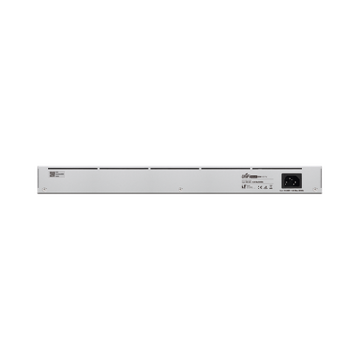 UBIQUITI - UniFi Switch USW-48-POE, Capa 2 de 48 puertos (32 puertos PoE 802.3af/at + 16 puertos Gigabit) + 4 puertos 1G SFP, 195W, pantalla informativa