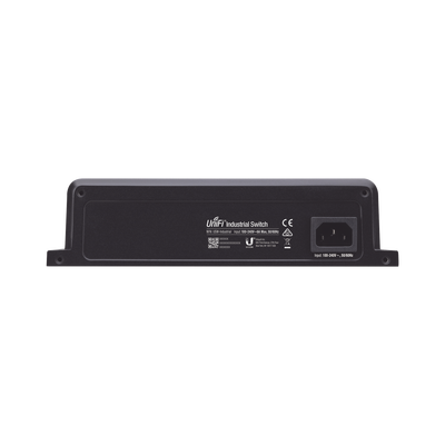 UBIQUITI - Switch industrial UniFi PoE de 10 puertos Gigabit (8 x 802.3bt y 2 x Ethernet) para temperaturas extremas