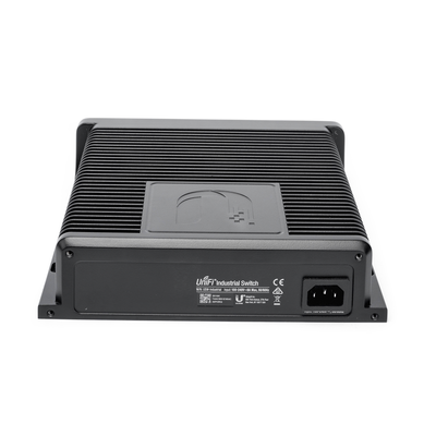 UBIQUITI - Switch industrial UniFi PoE de 10 puertos Gigabit (8 x 802.3bt y 2 x Ethernet) para temperaturas extremas