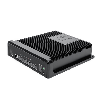 UBIQUITI - Switch industrial UniFi PoE de 10 puertos Gigabit (8 x 802.3bt y 2 x Ethernet) para temperaturas extremas