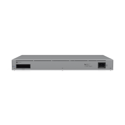 UBIQUITI - UniFi Switch Pro Max 24 POE, 24 puertos (8 puertos POE++ 2.5 GbE y 16 puertos GbE POE+), 2 puertos SFP+ 10G, 400W, pantalla táctil