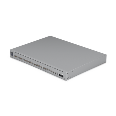 UBIQUITI - UniFi Switch Pro Max 24 POE, 24 puertos (8 puertos POE++ 2.5 GbE y 16 puertos GbE POE+), 2 puertos SFP+ 10G, 400W, pantalla táctil