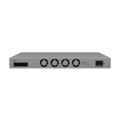 UBIQUITI - UniFi Switch Pro Max 48 POE, con funciones capa 3, 48 puertos (16 puertos 2.5 GbE (8 POE++ y 8 POE+) y 32 puertos 1 GbE (24 POE+ y 8 POE++)), 2 puertos SFP+ 10G, POE++ 720W, pantalla informativa