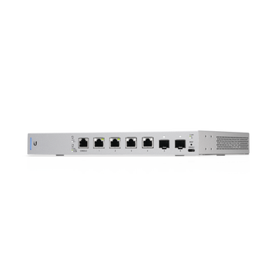 UBIQUITI - Switch UniFi 7 puertos (1 x consola, 4 x PoE++ 802.3bt y 2 SFP+)