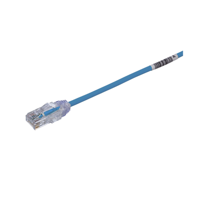PANDUIT - Cable de Parcheo TX6, UTP Cat6, Diámetro Reducido (28AWG), Color Azul, 10 Metros (32.81 Pies)