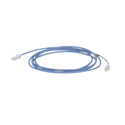 PANDUIT - Cable de Parcheo TX6, UTP Cat6, Diámetro Reducido (28AWG), Color Azul, 7.92 Metros (26 Pies)