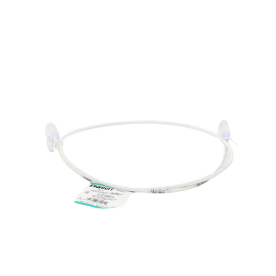 PANDUIT - Cable de Parcheo TX6, UTP Cat6, Diámetro Reducido (28AWG), Color Blanco Mate, 0.91 Metros (3 Pies)