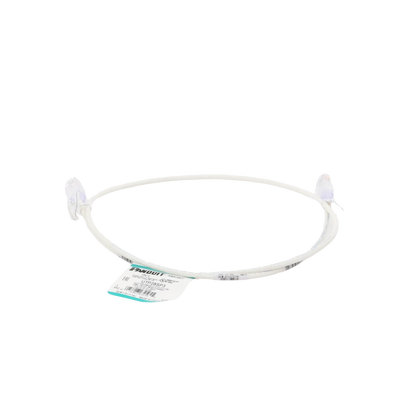 PANDUIT - Cable de Parcheo TX6, UTP Cat6, Diámetro Reducido (28AWG), Color Blanco Mate, 0.91 Metros (3 Pies)