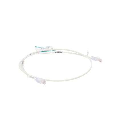 PANDUIT - Cable de Parcheo TX6, UTP Cat6, Diámetro Reducido (28AWG), Color Blanco Mate, 0.91 Metros (3 Pies)