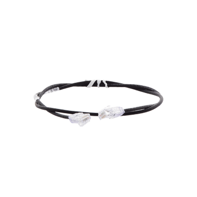 PANDUIT - Cable de Parcheo TX6, UTP Cat6, Diámetro Reducido (28AWG), Color Negro, 0.91 Metros (3 Pies)