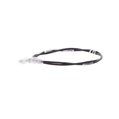 PANDUIT - Cable de Parcheo TX6, UTP Cat6, Diámetro Reducido (28AWG), Color Negro, 0.91 Metros (3 Pies)