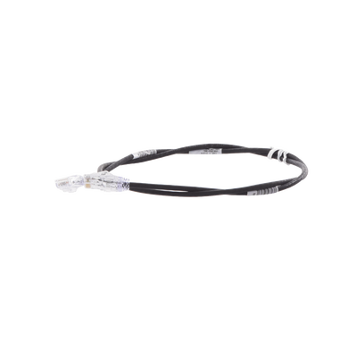 PANDUIT - Cable de Parcheo TX6, UTP Cat6, Diámetro Reducido (28AWG), Color Negro, 0.91 Metros (3 Pies)