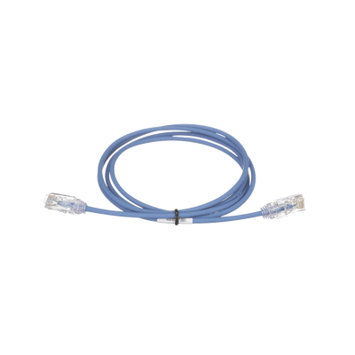 PANDUIT - Cable de Parcheo TX6, UTP Cat6, Diámetro Reducido (28AWG), Color Azul, 12.5 Metros (41 Pies)
