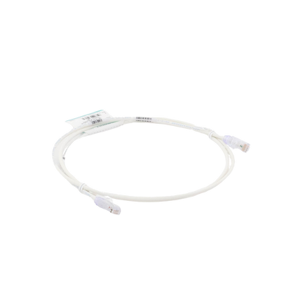 PANDUIT - Cable de Parcheo TX6, UTP Cat6, Diámetro Reducido (28AWG), Color Blanco Mate, 1.52 Metros (5 Pies)