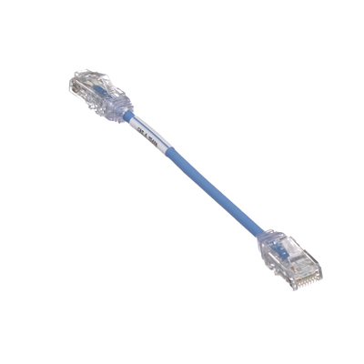 PANDUIT - Cable de Parcheo TX6, UTP Cat6, Diámetro Reducido (28AWG), Color Azul, 15.2 cm (6 pulgadas)