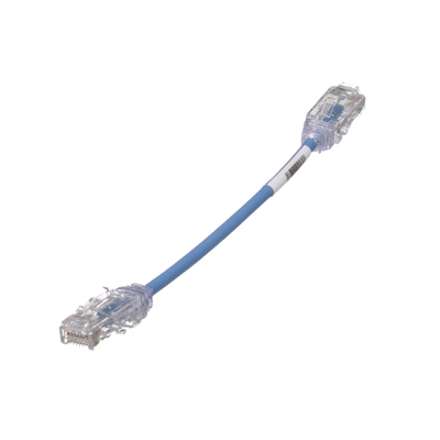 PANDUIT - Cable de Parcheo TX6, UTP Cat6, Diámetro Reducido (28AWG), Color Azul, 15.2 cm (6 pulgadas)