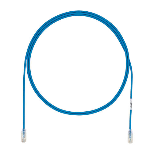 PANDUIT - Cable de Parcheo UTP Cat6A, CM/LSZH, Diámetro Reducido (28AWG), Color Rojo, 4.88 Metros (16 Pies)