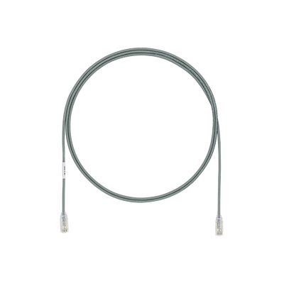 PANDUIT - Cable de Parcheo UTP Cat6A, CM/LSZH, Diámetro Reducido (28AWG), Color Verde, 0.3 Metros (1 Pie)