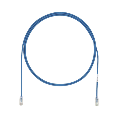 PANDUIT - Cable de Parcheo UTP Cat6A, CM/LSZH, Diámetro Reducido (28AWG), Color Azul, 7.92 Metros (26 Pies)