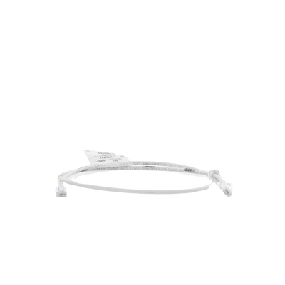PANDUIT - Cable de Parcheo UTP Cat6A, CM/LSZH, Diámetro Reducido (28AWG), Color Blanco Mate, 0.91 Metros (3 Pies)