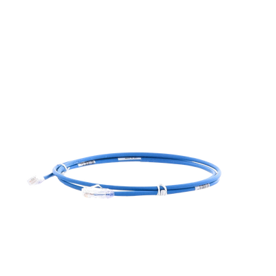 PANDUIT - Cable de Parcheo UTP Cat6A, CM/LSZH, Diámetro Reducido (28AWG), Color Azul, 1.52 Metros (5 Pies)