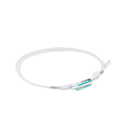 PANDUIT - Cable de Parcheo UTP Cat6A, CM/LSZH, Diámetro Reducido (28AWG), Color Blanco Mate, 2.13 Metros (7 Pies)