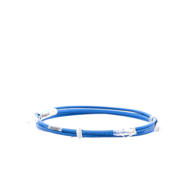 PANDUIT - Cable de Parcheo UTP Cat6A, CM/LSZH, Diámetro Reducido (28AWG), Color Azul, 2.13 Metros (7 Pies)