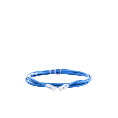 PANDUIT - Cable de Parcheo UTP Cat6A, CM/LSZH, Diámetro Reducido (28AWG), Color Azul, 2.44 Metros (8 Pies)