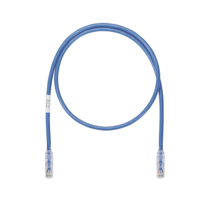 PANDUIT - Cable de Parcheo UTP, Cat6A, 26 AWG, CM, Color Azul, 7ft