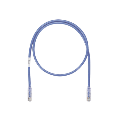 PANDUIT - Cable de Parcheo UTP, Cat6A, 24 AWG, CM, Color Azul, 4.27 Metros (14 Pies)